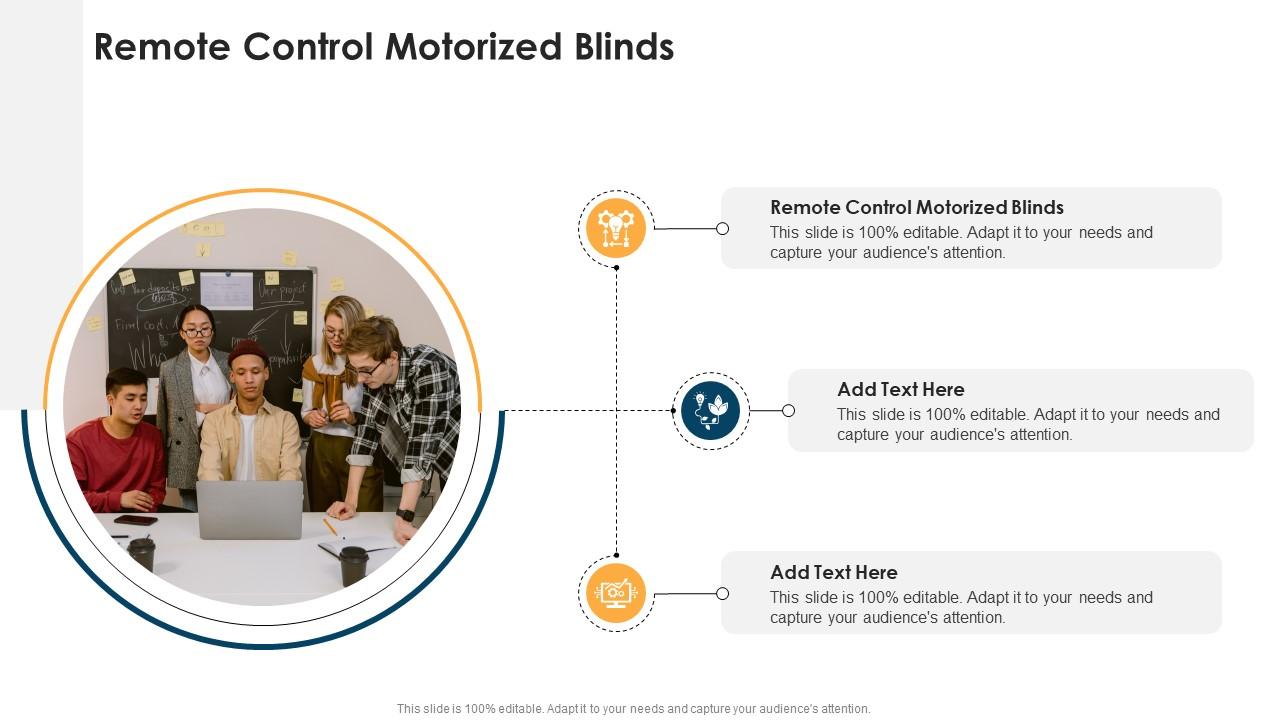 Remote Control Motorized Blinds In Powerpoint And Google Slides Cpb