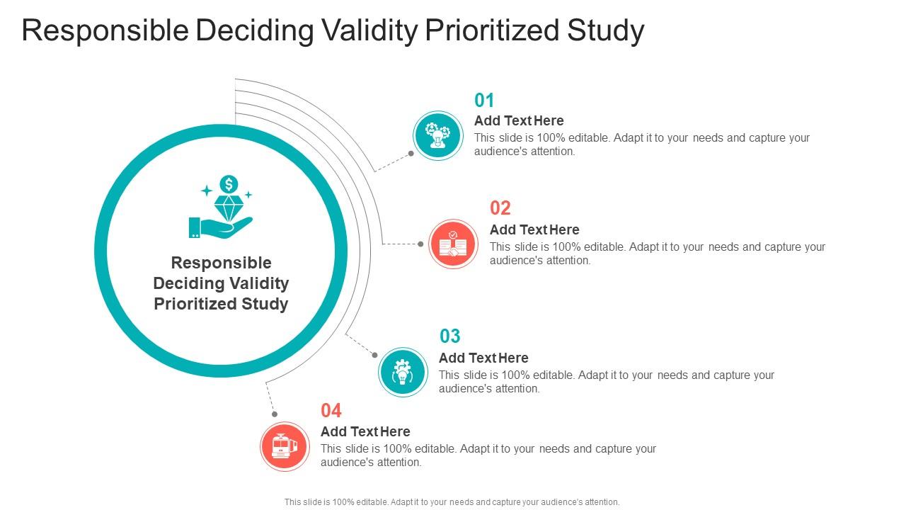 Responsible Deciding Validity Prioritized Study In Powerpoint And Google Slides Cpb