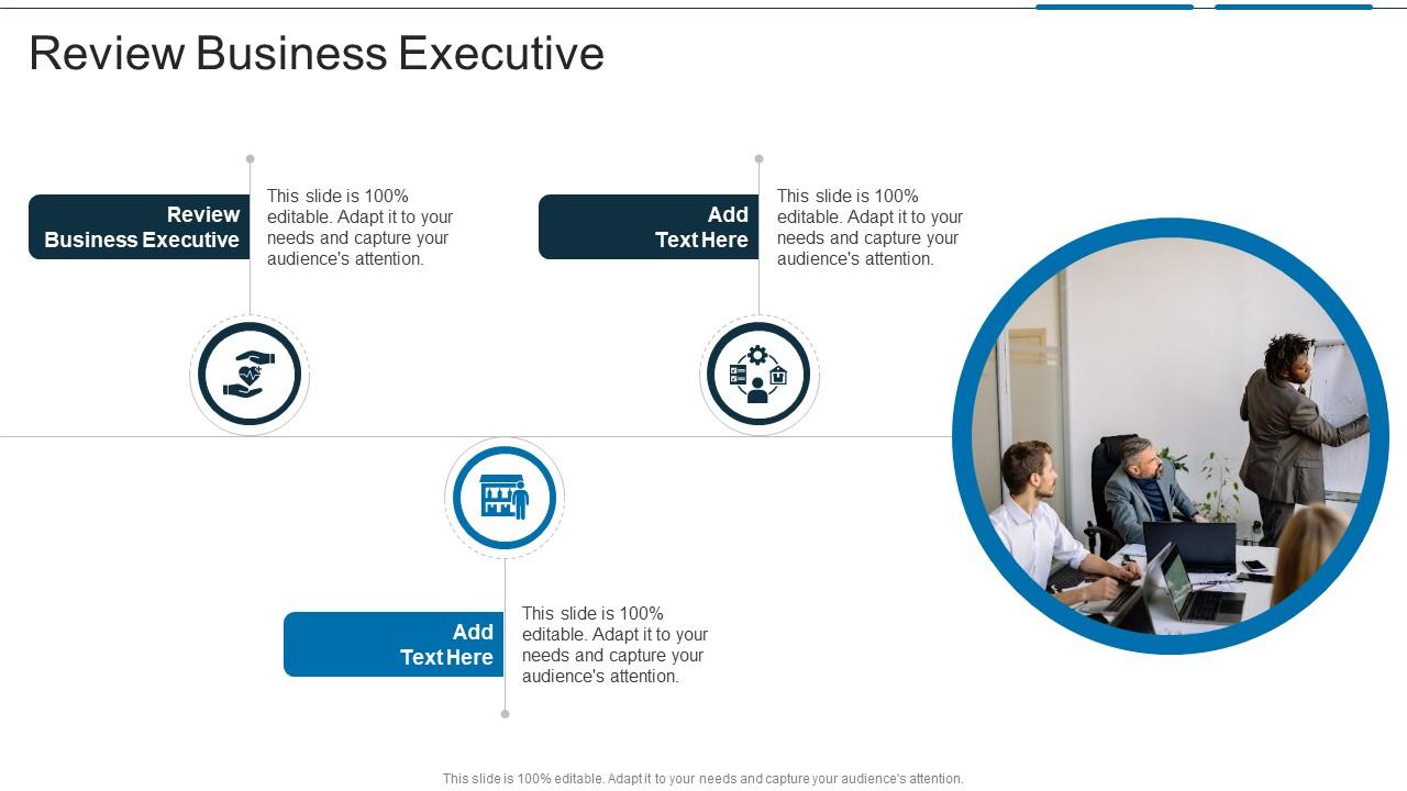 Review Business Executive In Powerpoint And Google Slides Cpb
