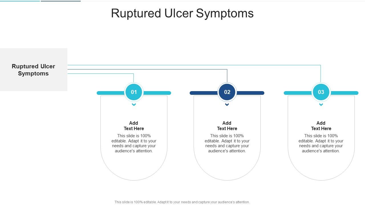 Ruptured Ulcer Symptoms In Powerpoint And Google Slides Cpb