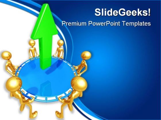 safety_net_bouncing_an_arrow_business_powerpoint_templates_and_powerpoint_backgrounds_0811_title.jpg