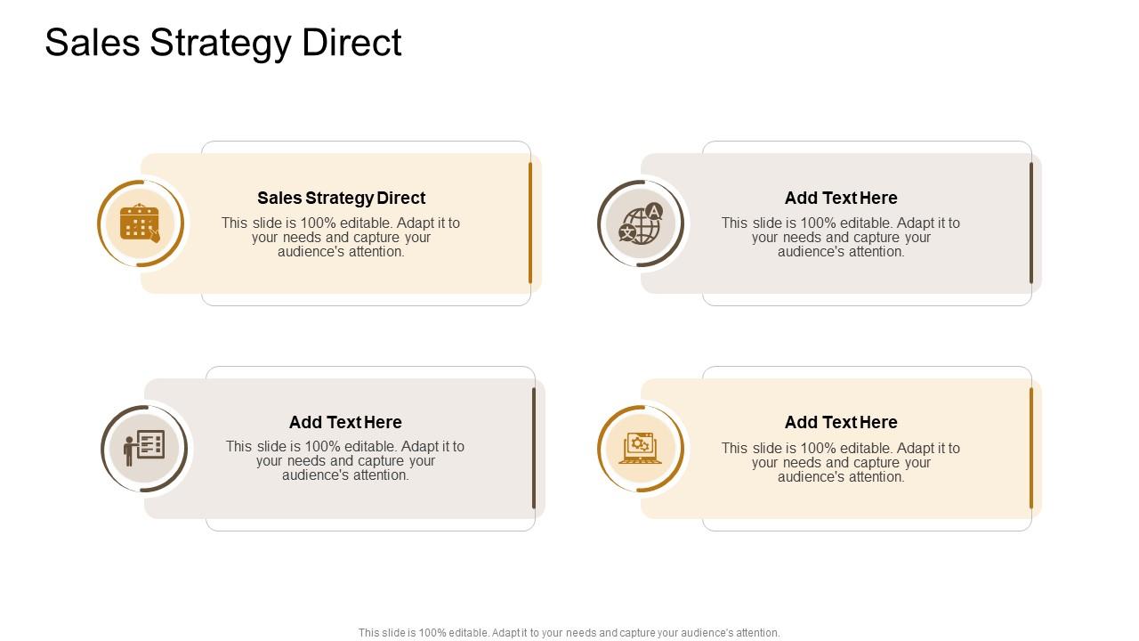 Sales Strategy Direct In Powerpoint And Google Slides Cpb