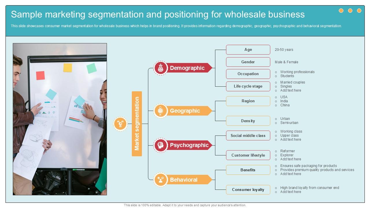 Sample Marketing Segmentation Comprehensive Guide To Wholesale Ppt Template