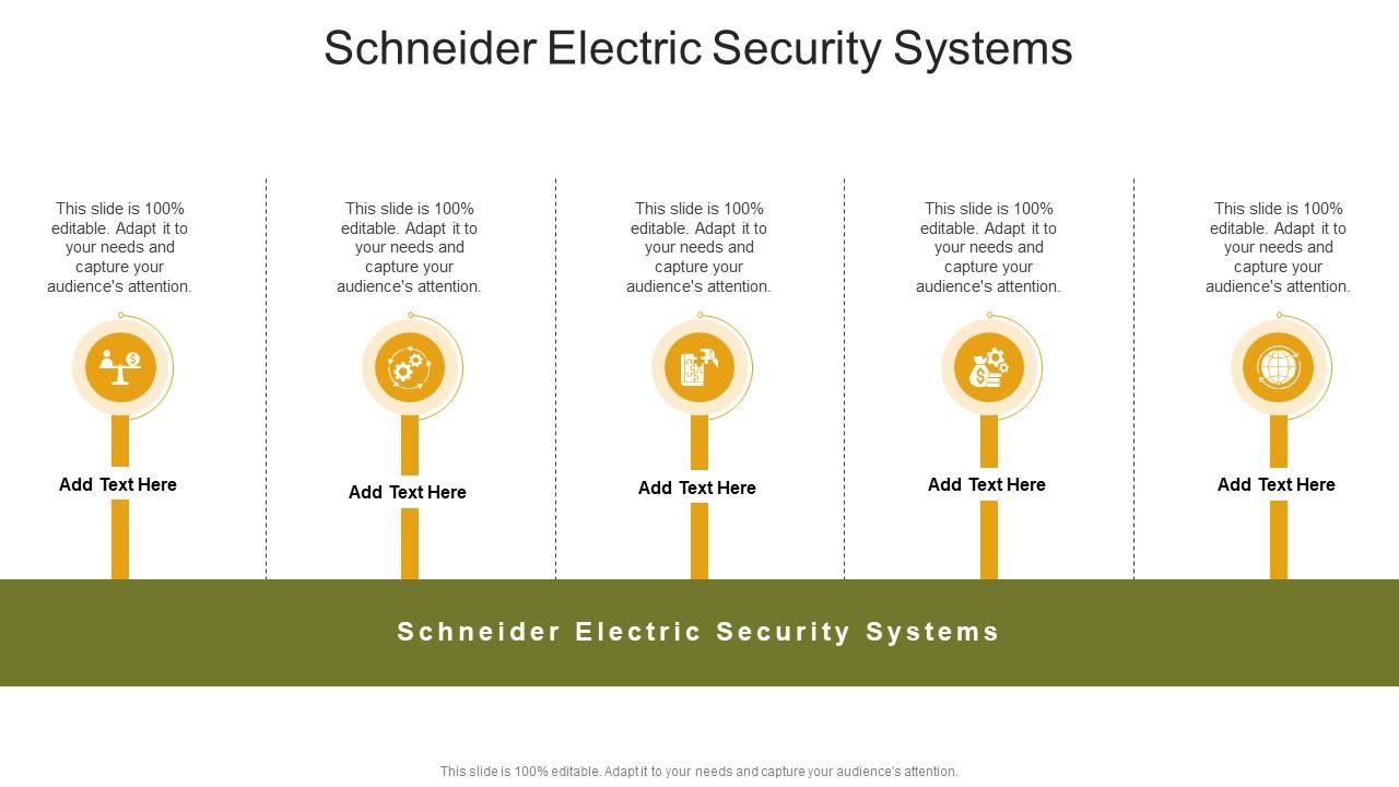 Schneider Electric Security Systems In Powerpoint And Google Slides Cpb