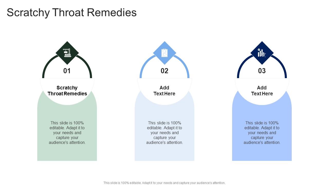 Scratchy Throat Remedies In Powerpoint And Google Slides Cpb
