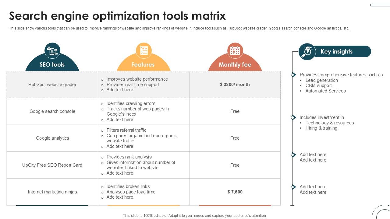 Search Engine Optimization Tools Internet Based Trade Structure Ppt Template