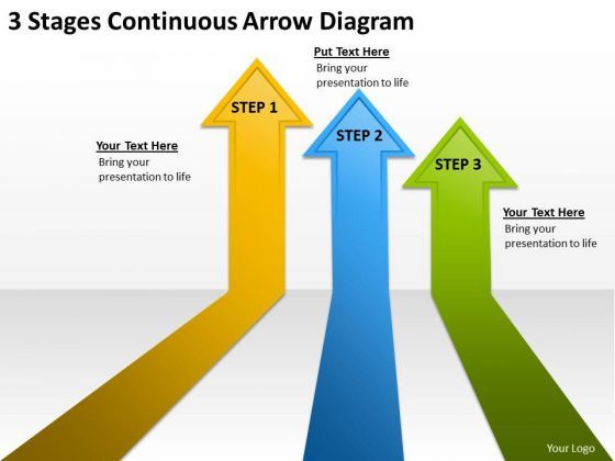 serial_processing_vs_parallel_3_stages_continuous_arrow_diagram_powerpoint_templates_1.jpg