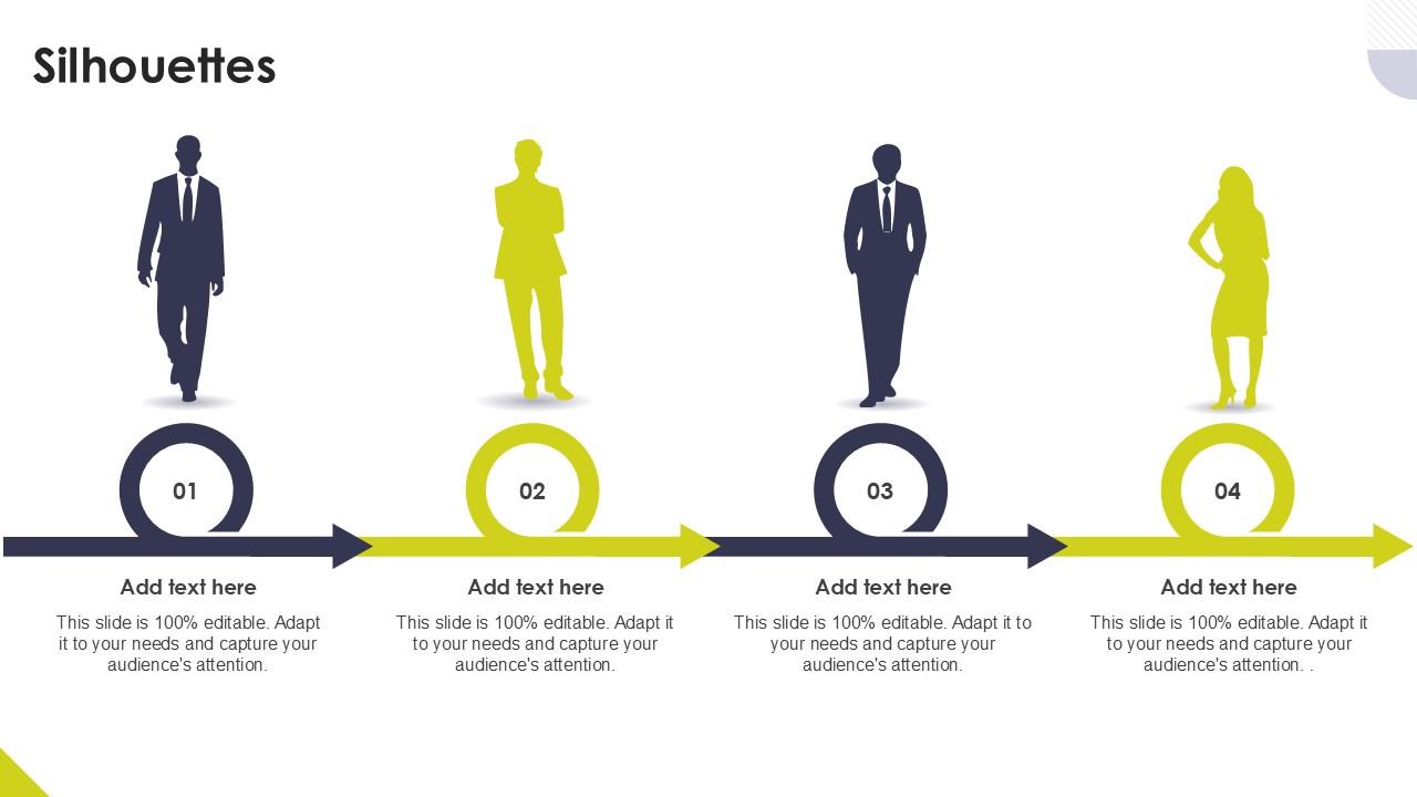 Silhouettes Way Forward Ppt Sample