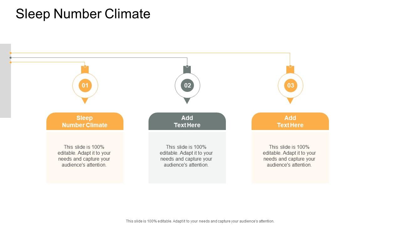 Sleep Number Climate In Powerpoint And Google Slides Cpb