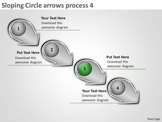sloping_circle_arrows_process_flow_chart_description_powerpoint_templates_1.jpg
