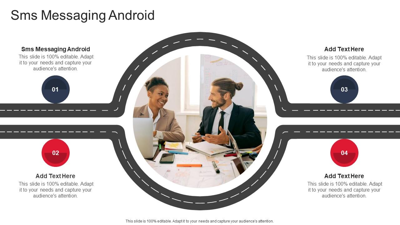 Sms Messaging Android In Powerpoint And Google Slides Cpb