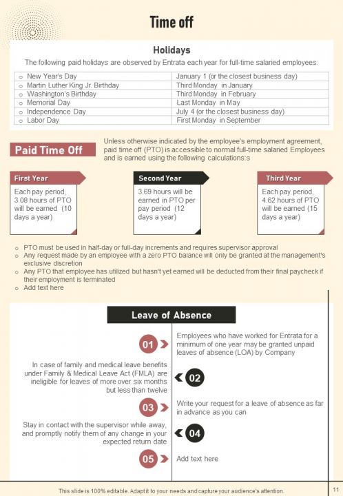 Software Firm Employee Manual Handbook