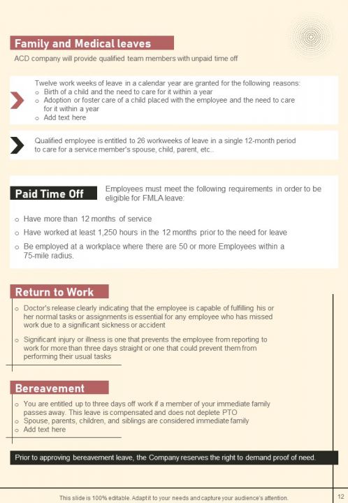 Software Firm Employee Manual Handbook