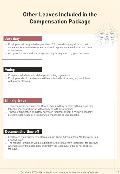 Software Firm Employee Manual Handbook