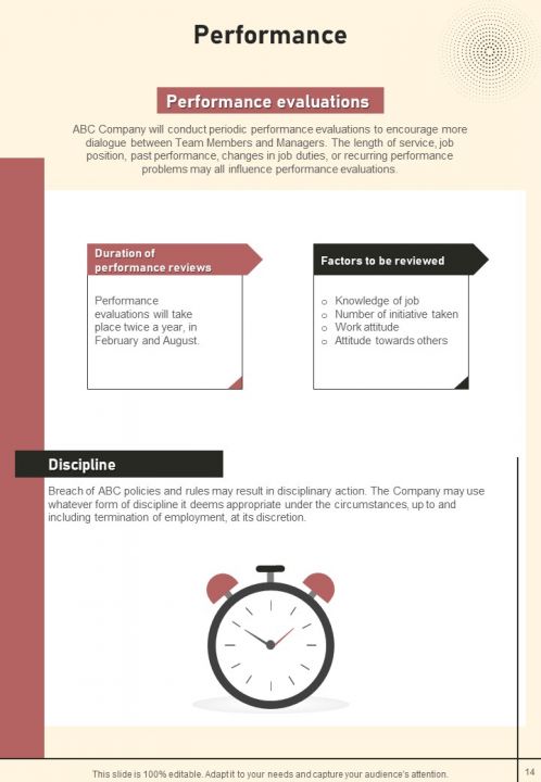 Software Firm Employee Manual Handbook