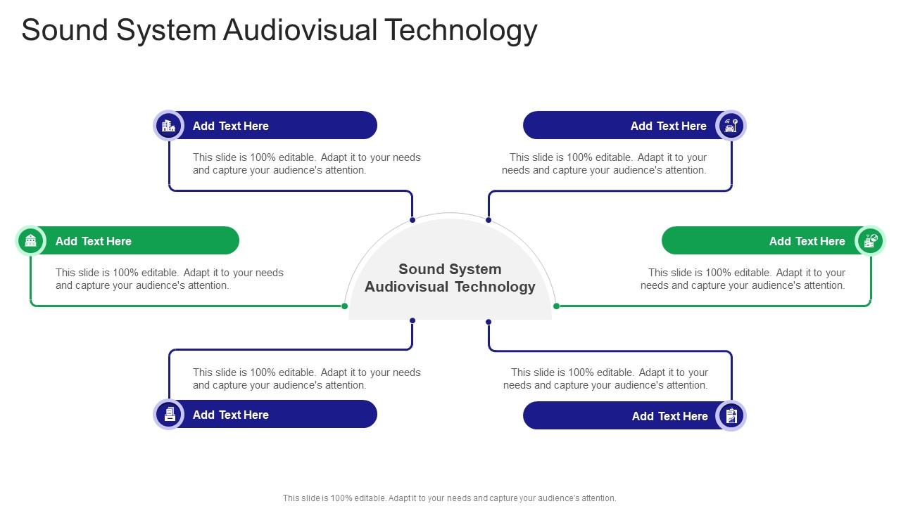 Sound System Audiovisual Technology In Powerpoint And Google Slides Cpb