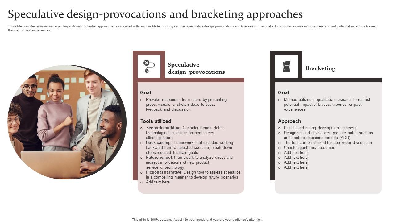 Speculative Design Responsible Technology Governance Manual Infographics Pdf