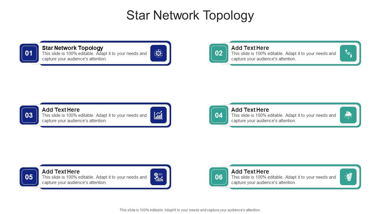 Star Network Topology In Powerpoint And Google Slides Cpb