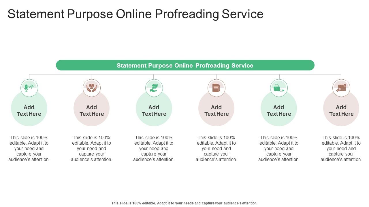 Statement Purpose Online Profreading Service In Powerpoint And Google Slides Cpb