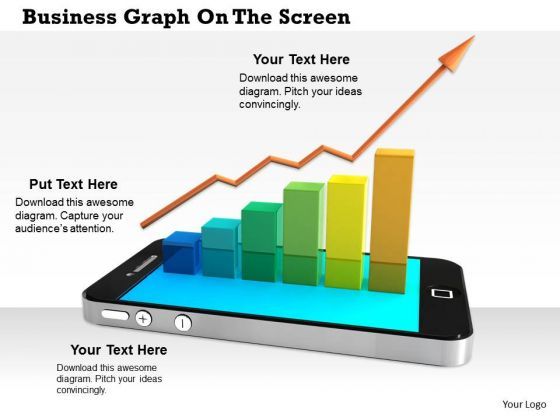 stock_photo_arrow_growth_bar_graph_on_phone_pwerpoint_slide_1.jpg