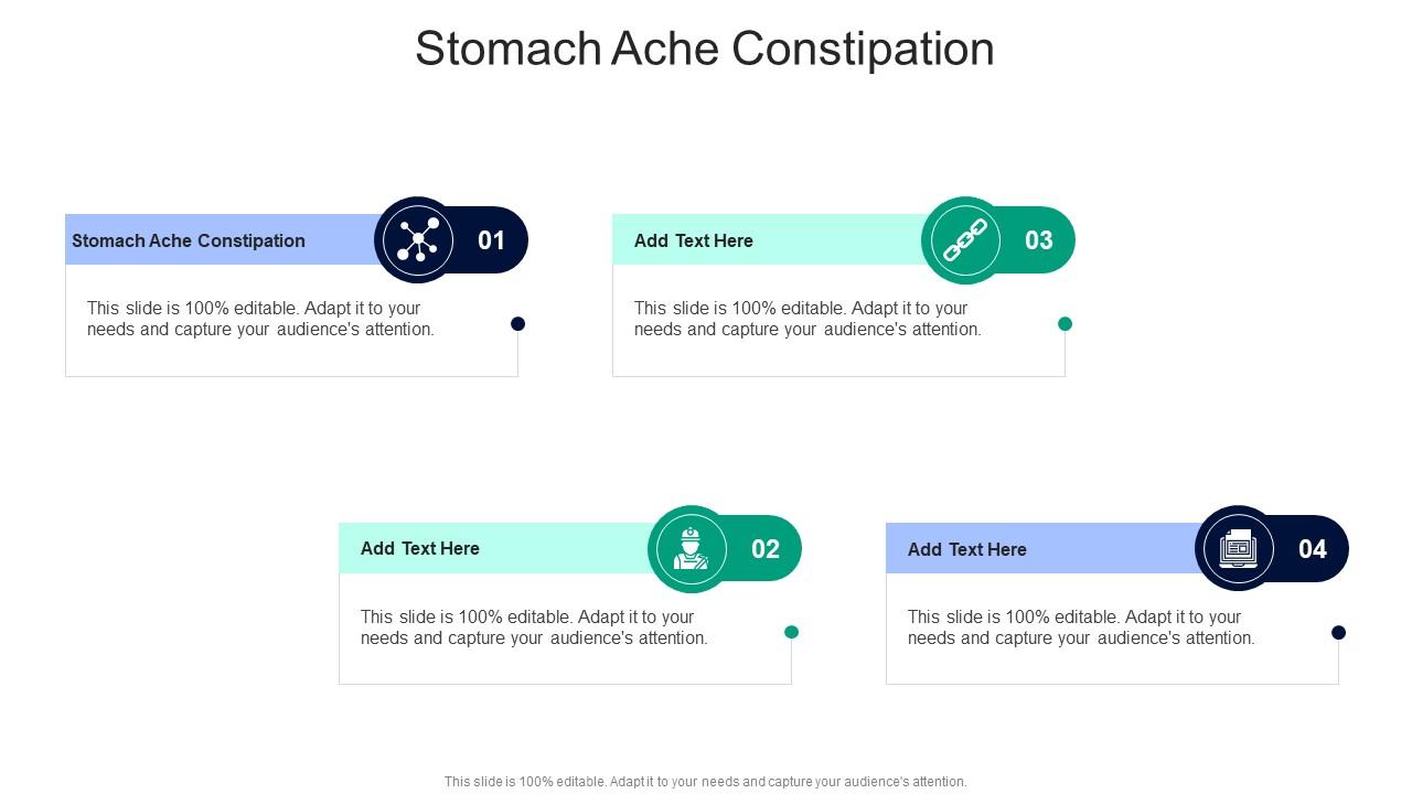 Stomach Ache Constipation In Powerpoint And Google Slides Cpb