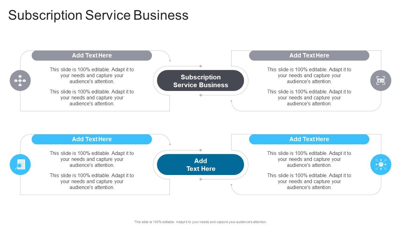 Subscription Service Business In Powerpoint And Google Slides Cpb