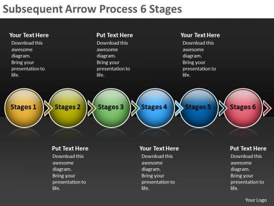 subsequent_arrow_process_6_stages_production_flow_charts_powerpoint_templates_1.jpg