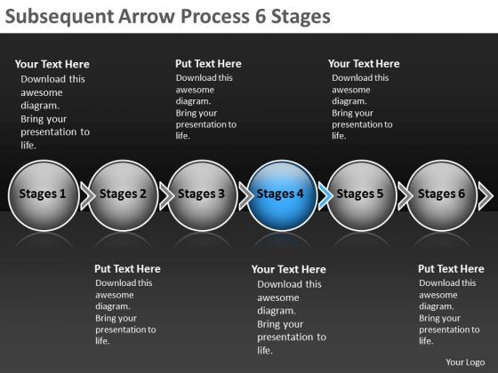subsequent_arrow_process_6_stages_vision_flowchart_templates_powerpoint_1.jpg