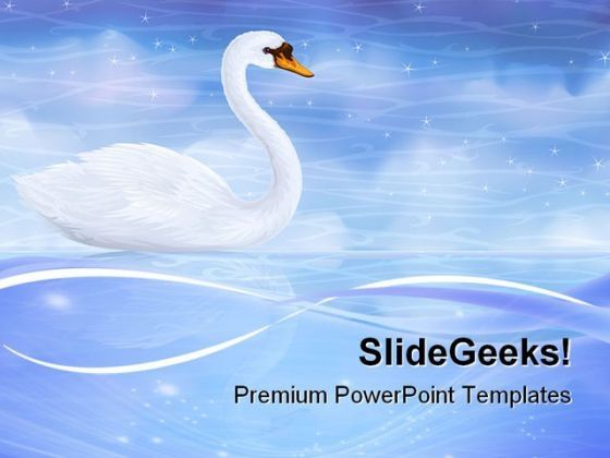swan_reflecting_in_water_animals_powerpoint_templates_and_powerpoint_backgrounds_0711_title.jpg