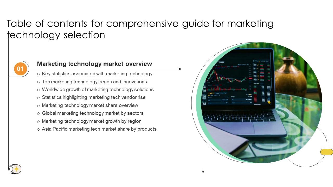 Table Of Contents Comprehensive Guide For Marketing Technology Selection