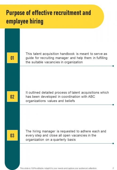 Talent Acquisition And Hiring Handbook