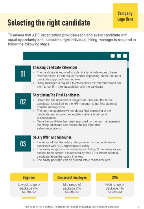 Talent Acquisition And Hiring Handbook