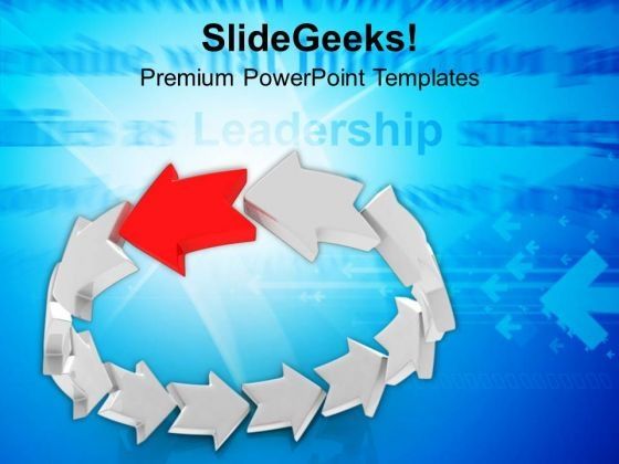 team_effort_with_leader_as_curved_arrows_powerpoint_templates_ppt_backgrounds_for_slides_0313_title.jpg