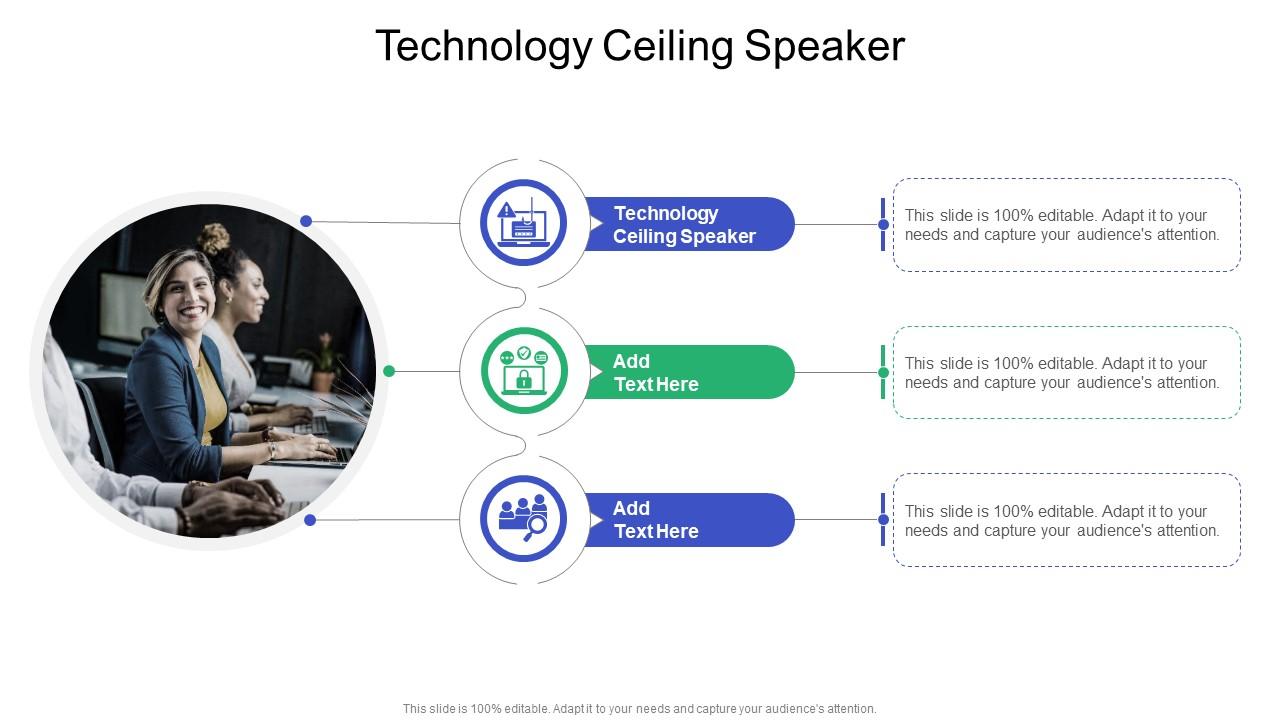 Technology Ceiling Speaker In Powerpoint And Google Slides Cpb