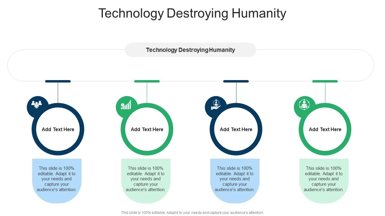 Technology Destroying Humanity In Powerpoint And Google Slides Cpb