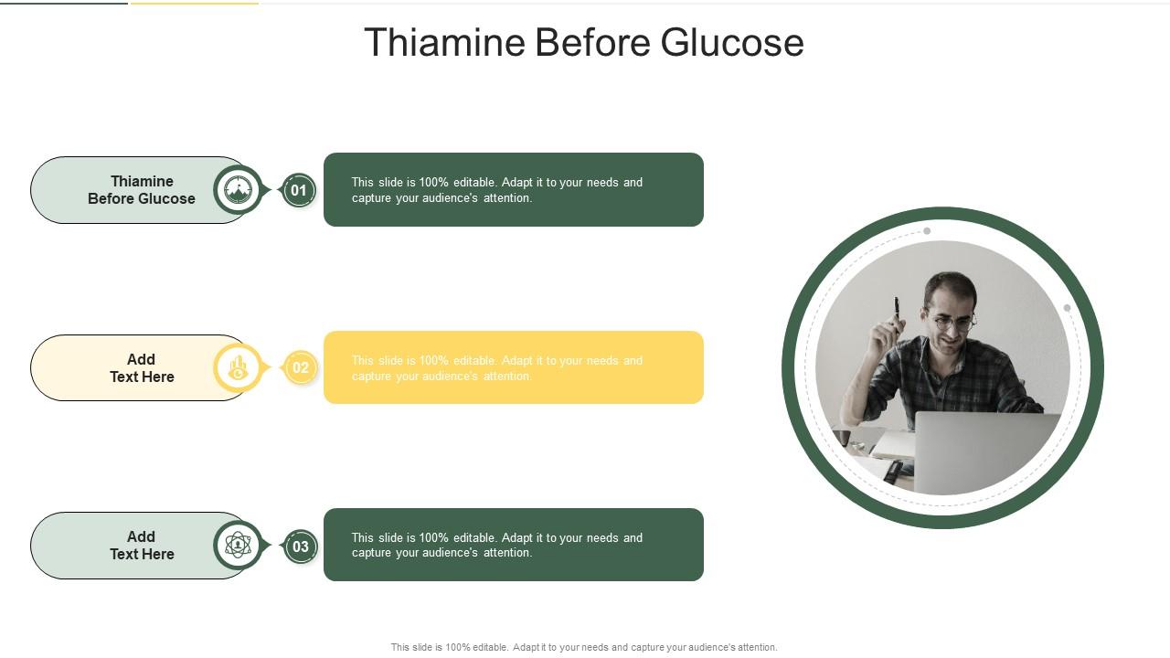 Thiamine Before Glucose In Powerpoint And Google Slides Cpb