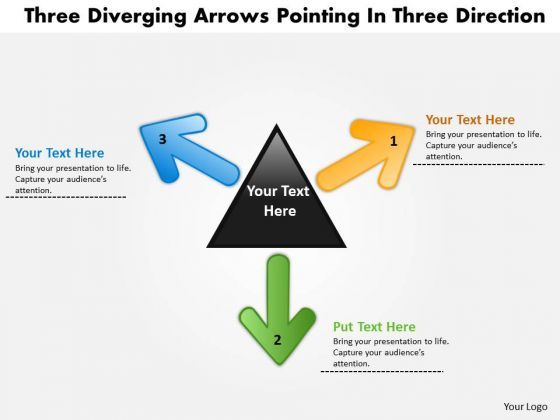 three_diverging_arrows_pointing_direction_cycle_network_powerpoint_slides_1.jpg
