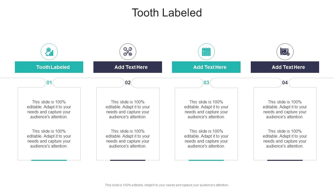 Tooth Labeled In Powerpoint And Google Slides Cpb