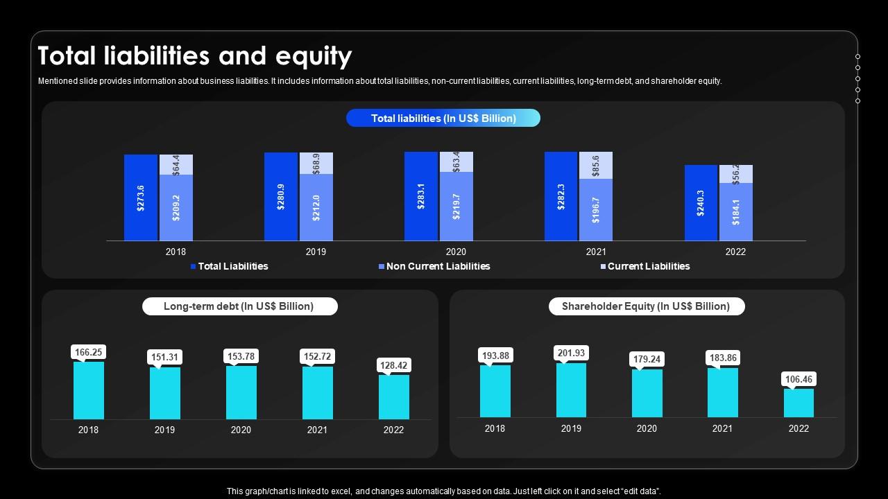 Total Liabilities And Equity Wireless Communication Services Provider Company Profile CP SS V