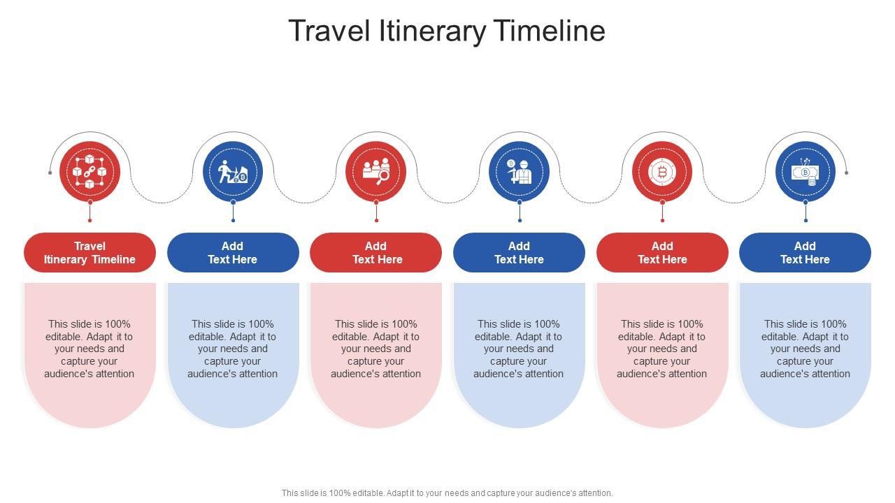 Travel Itinerary Timeline In Powerpoint And Google Slides Cpb