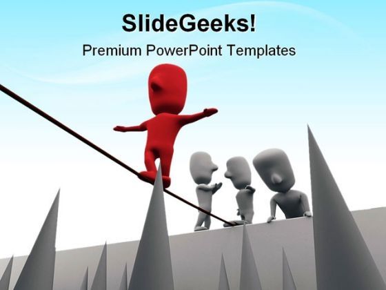 treading_on_thin_line_business_powerpoint_templates_and_powerpoint_backgrounds_0411_title.jpg