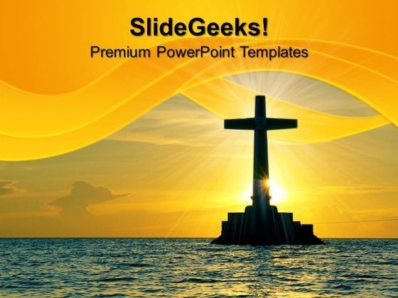 tropical_sunset_with_cross_christ_religion_powerpoint_templates_and_powerpoint_themes_0712_title.jpg