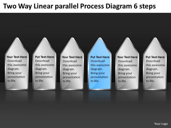 two_way_linear_parallel_process_diagram_6_steps_business_plans_online_powerpoint_slides_1.jpg