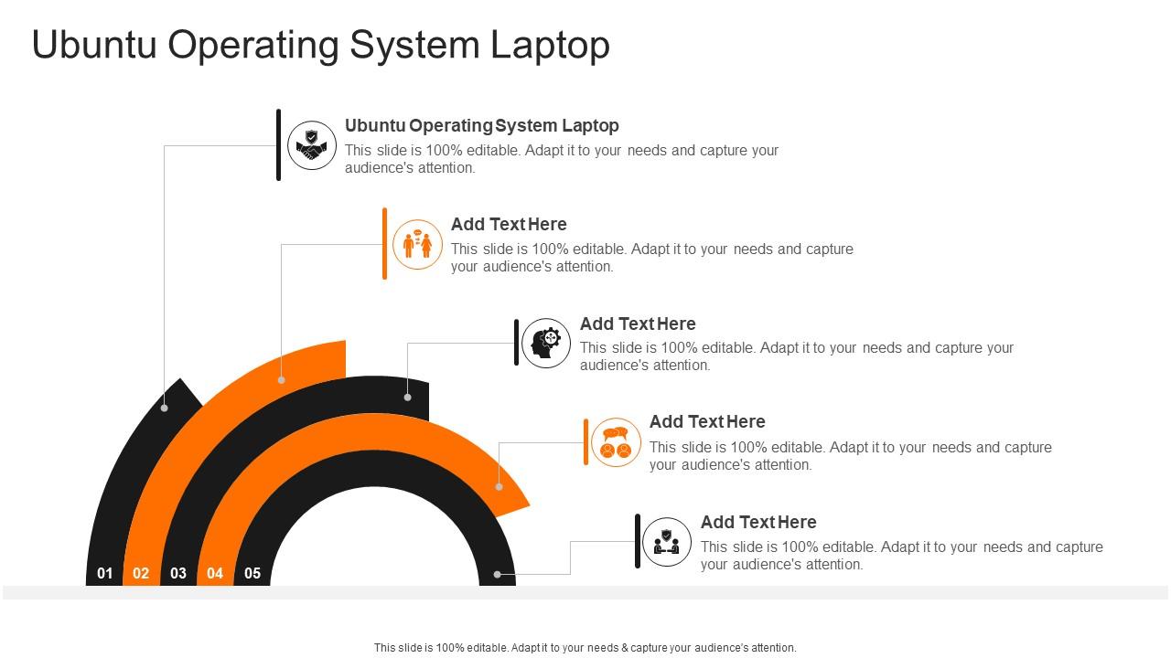 Ubuntu Operating System Laptop In Powerpoint And Google Slides Cpb