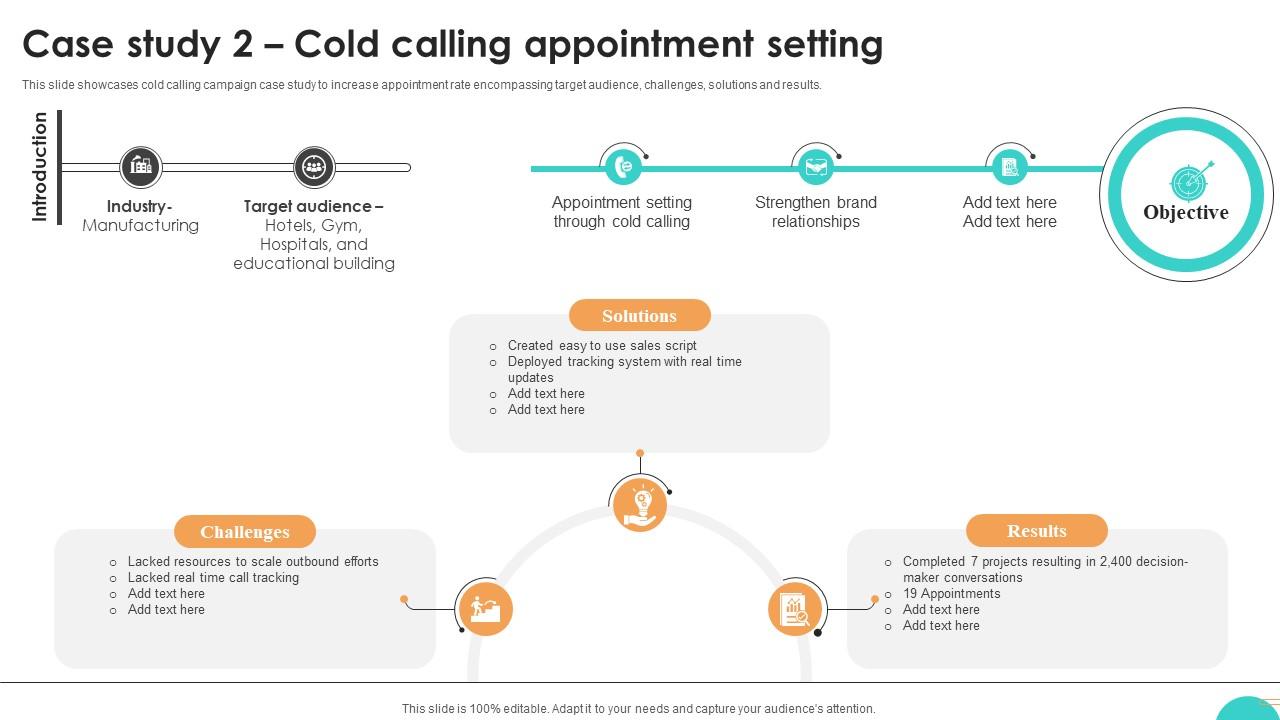 Ultimate Guide To Cold Case Study 2 Cold Calling Appointment Setting SA SS V