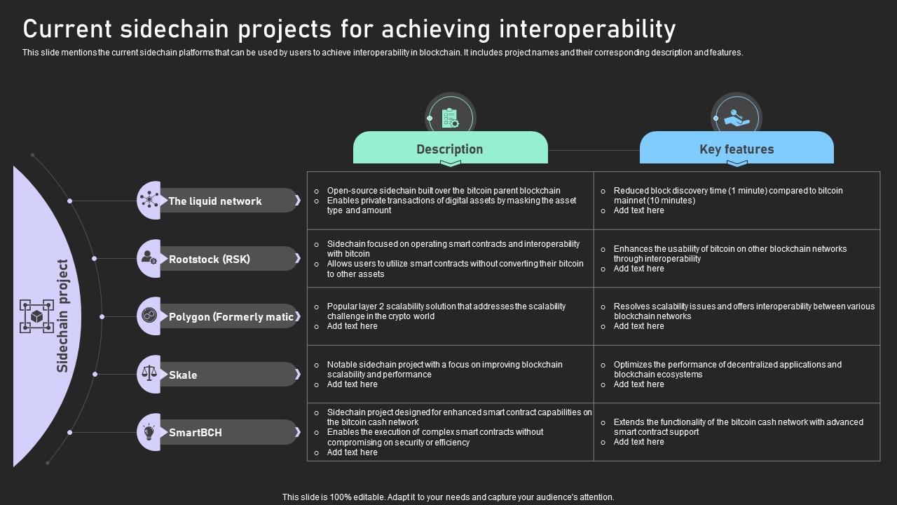 Understanding Various Blockchain Current Sidechain Projects For Achieving BCT SS V