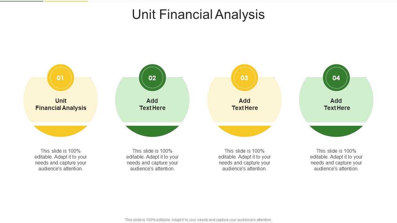 Unit Financial Analysis In Powerpoint And Google Slides Cpb