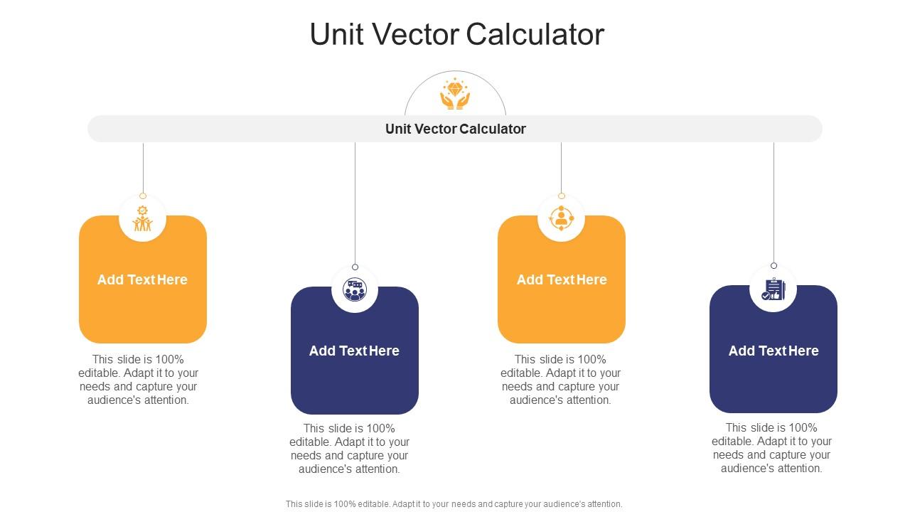 Unit Vector Calculator In Powerpoint And Google Slides Cpb
