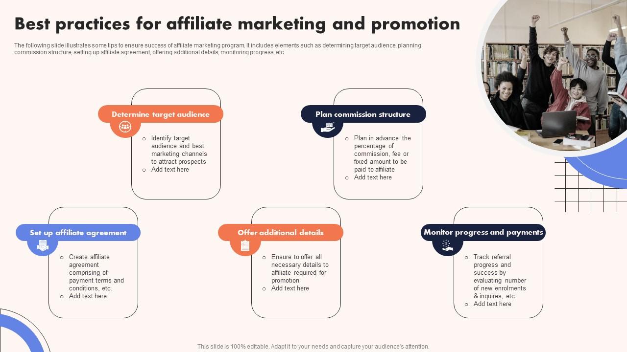 University Marketing Guide Best Practices For Affiliate Marketing And Promotion Strategy SS V