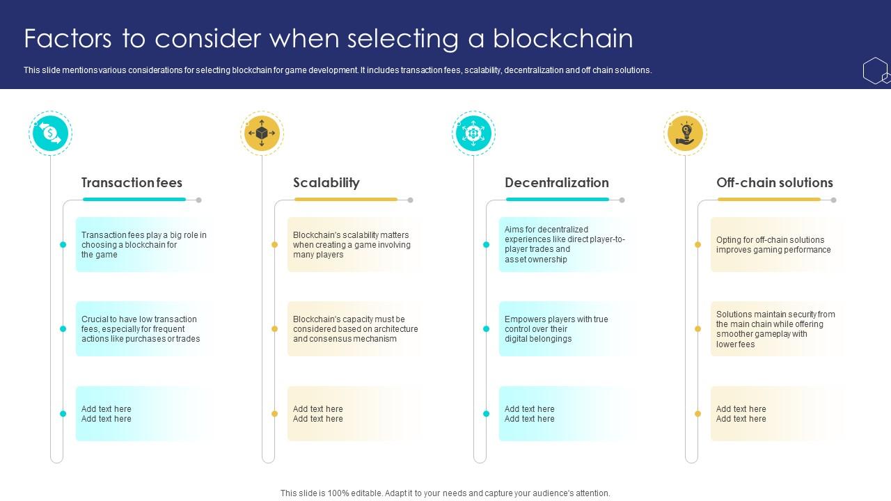 Unlocking The Potential Of Factors To Consider When Selecting A Blockchain BCT SS V